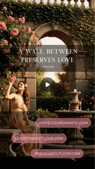 A wall between preserves love. - Featured Image