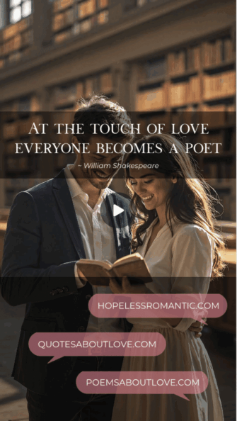 At the touch of love everyone becomes a poet. - Featured Image