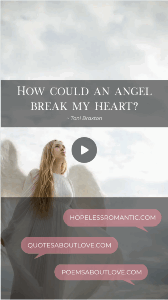 How could an angel break my heart? - Featured Image