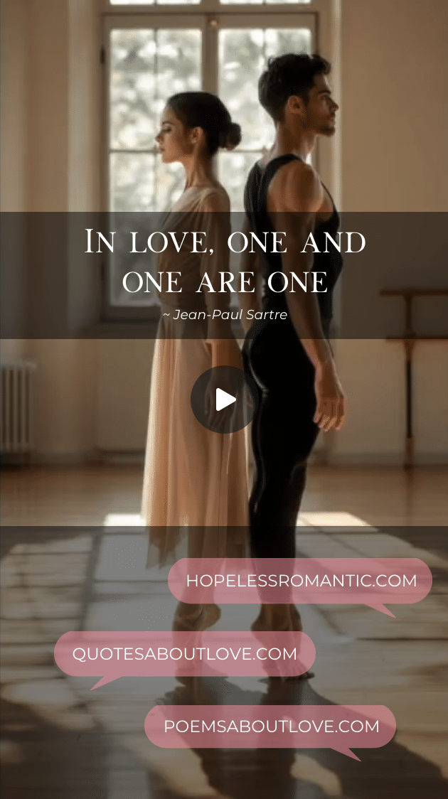 In love, one and one are one. In love, one and one are one. – Featured Image