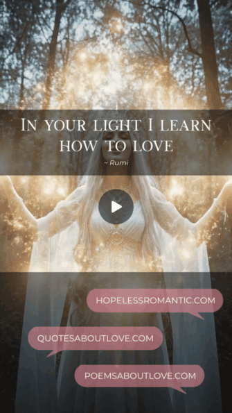 In your light I learn how to love. - Featured Image