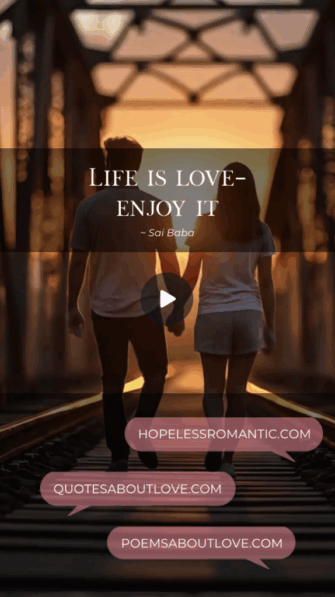 Life is love - enjoy it - Featured Image