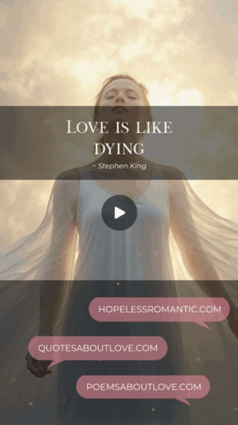Love is like dying - Featured Image