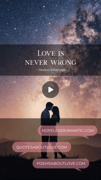 Love is never wrong - Featured Image