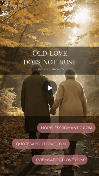 Old love does not rust. - Featured Image