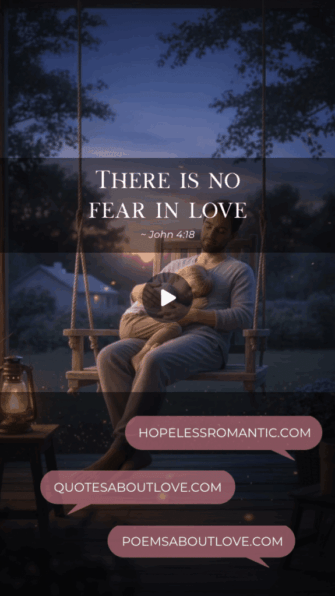 There is no fear in love. - Featured Image