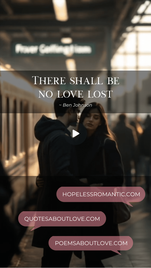 There shall be no love lost. There shall be no love lost. – Featured Image