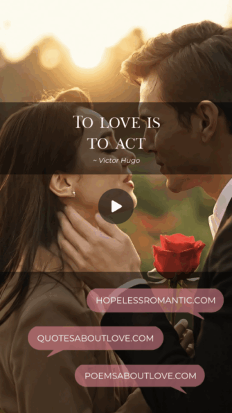To love is to act - Featured Image